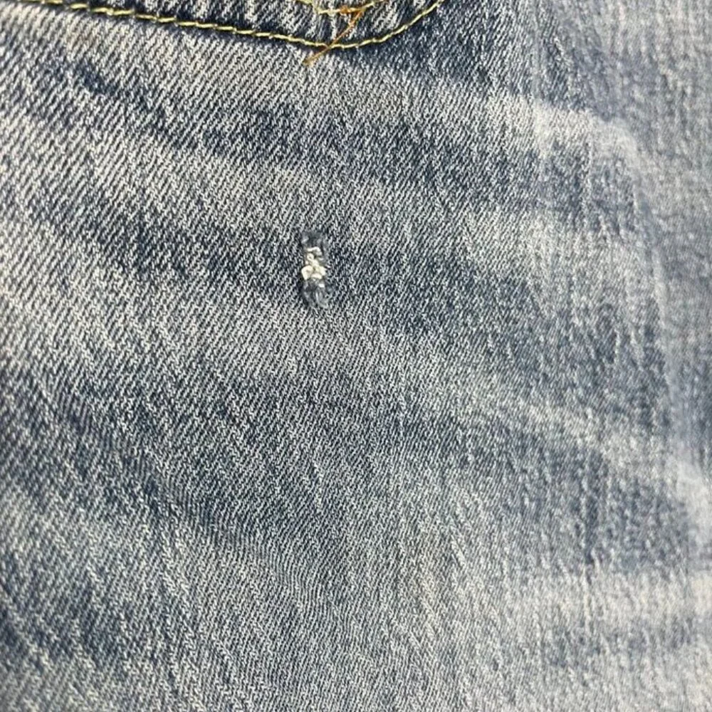 Levi’s 505 Regular Fit Straight Leg Jeans Light Wash Blue 40x32
